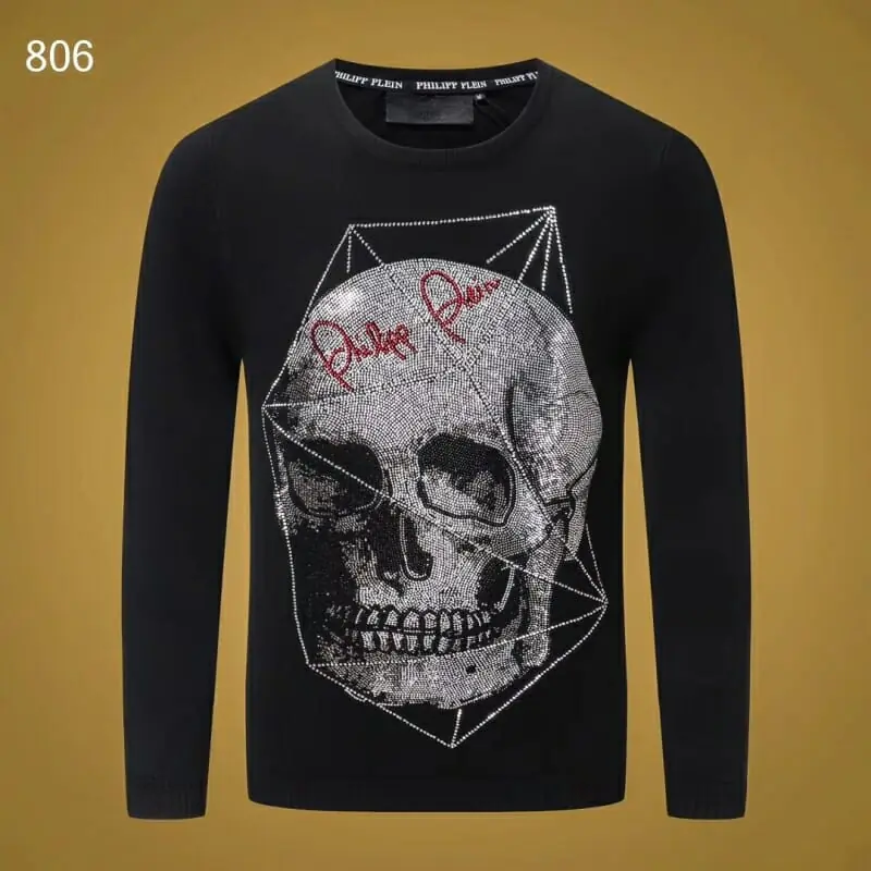 philipp plein pp pull  manches longues pour homme s_1111b11